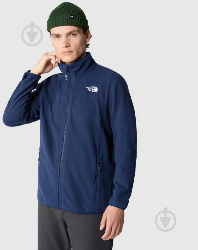 Джемпер THE NORTH FACE M 100 GLACIER FULL ZIP - EU NF0A855X8K21 р.S синій - фото 1