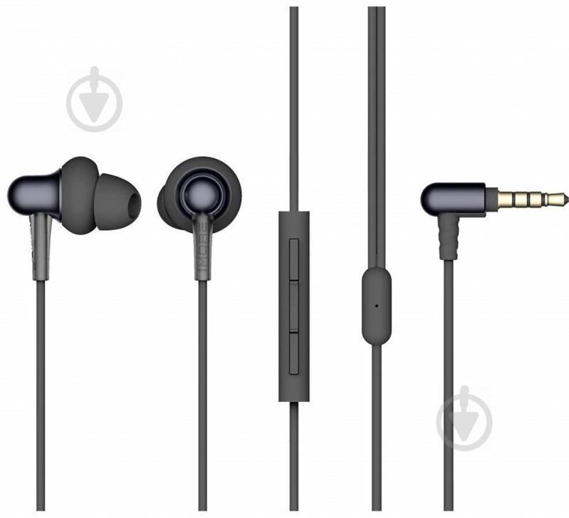 Гарнитура 1More Stylish In-Ear headphones (E1025) black - фото 1