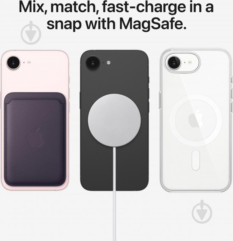 Смартфон Apple iPhone 17e 256GB soft pink (MHRX4AF/A) - фото 5