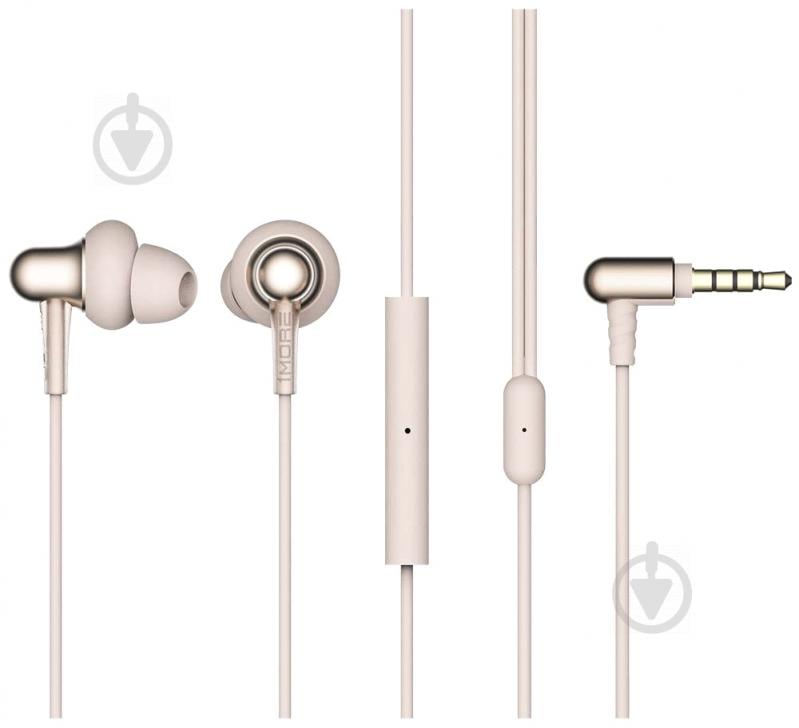 Гарнитура 1More Stylish In-Ear headphones (E1025) gold - фото 1