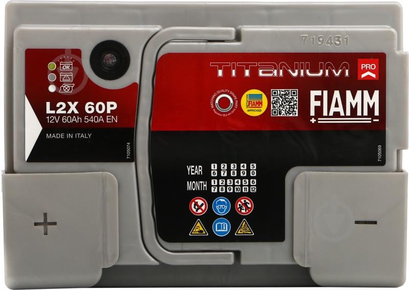 Акумулятор автомобільний Fiamm Titanium Pro 60Ah 540A 12V «+» ліворуч - фото 3