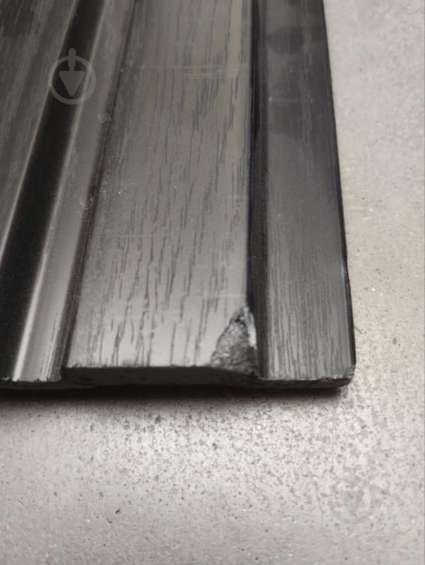 УЦЕНКА! Реечная панель MARCO decor 12011-281-SP черное дерево 120х11х2900 мм (0,34 кв.м) (УЦ №2503) - фото 4 УЦЕНКА! Реечная панель MARCO decor 12011-281-SP черное дерево 120х11х2900 мм (0,34 кв.м) (УЦ №2503) - фото 4