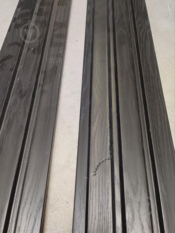 УЦЕНКА! Реечная панель MARCO decor 12011-281-SP черное дерево 120х11х2900 мм (0,34 кв.м) (УЦ №2503) - фото 8 УЦЕНКА! Реечная панель MARCO decor 12011-281-SP черное дерево 120х11х2900 мм (0,34 кв.м) (УЦ №2503) - фото 8