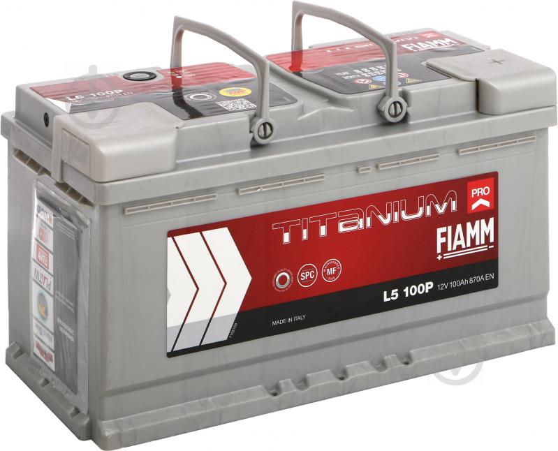 Аккумулятор автомобильный Fiamm Titanium Pro 100Ah 870A 12V «+» справа - фото 4