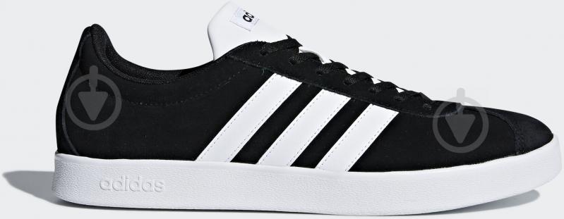 Кроссовки мужские демисезонные Adidas VL COURT 2.0 DA9853 р.45 1/3 черные - фото 1