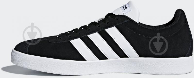 Кроссовки мужские демисезонные Adidas VL COURT 2.0 DA9853 р.45 1/3 черные - фото 6