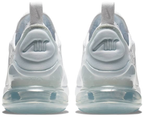 Кроссовки детские демисезонные Nike AIR MAX 270 943345-103 р.38 белые - фото 5 Кроссовки детские демисезонные Nike AIR MAX 270 943345-103 р.38 белые - фото 5