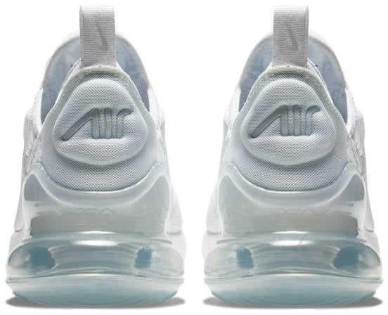 Кроссовки детские демисезонные Nike AIR MAX 270 943345-103 р.38 белые - фото 7 Кроссовки детские демисезонные Nike AIR MAX 270 943345-103 р.38 белые - фото 7