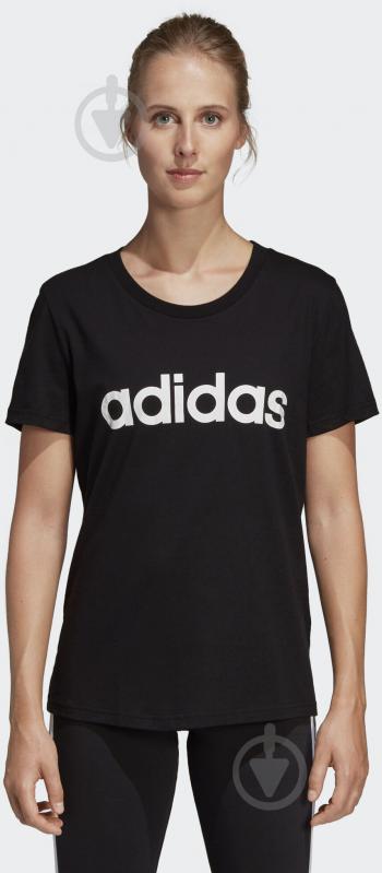 Футболка Adidas W E LIN SLIM T DP2361 р.XS черный - фото 3