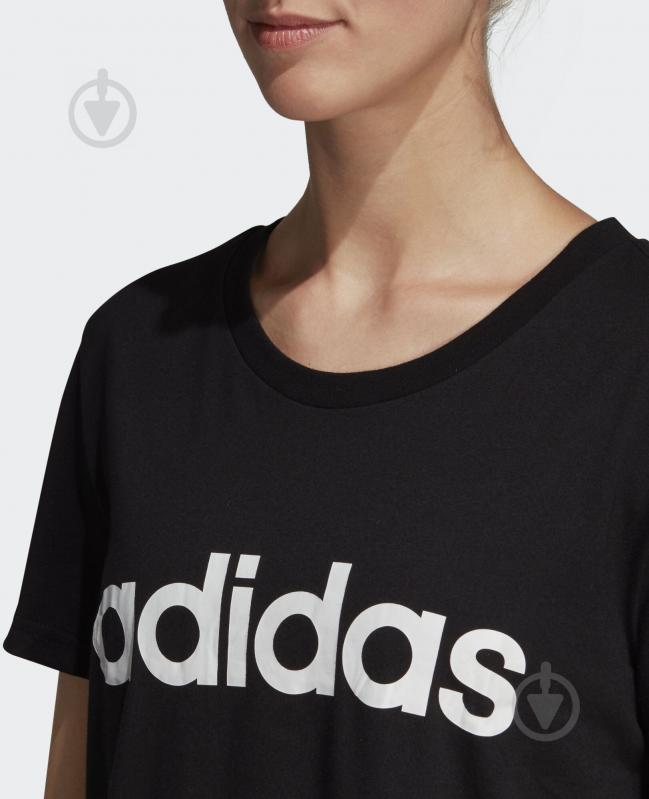 Футболка Adidas W E LIN SLIM T DP2361 р.XS черный - фото 7