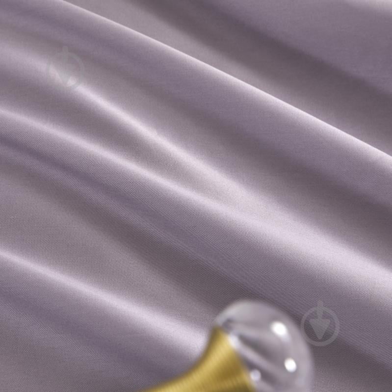 Простынь на резинке Solid 180x200 см сиреневый La Nuit - фото 2