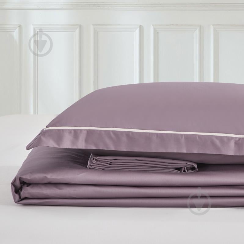 Простынь на резинке Solid 180x200 см сиреневый La Nuit - фото 1