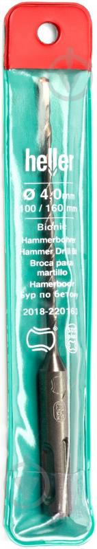 Бур Heller SDS-plus 4x160 мм 22016 - фото 3