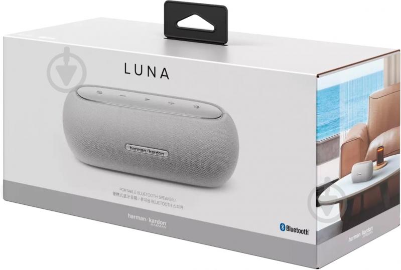 Портативна колонка Harman Kardon Luna 1.0 grey (HKLUNAGRYEU) - фото 8