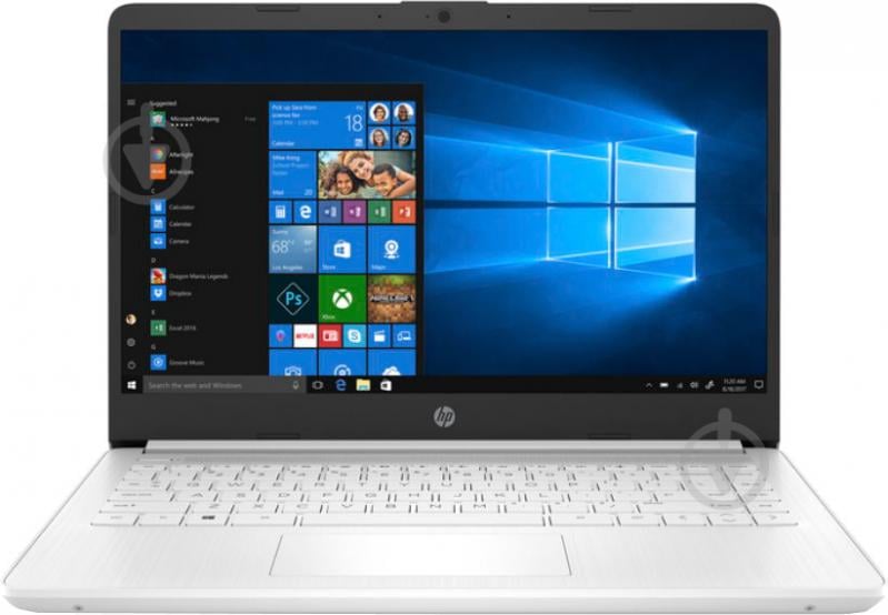 Ноутбук HP Laptop 14s-dq2009ur 14 (2X1P5EA) white - фото 1