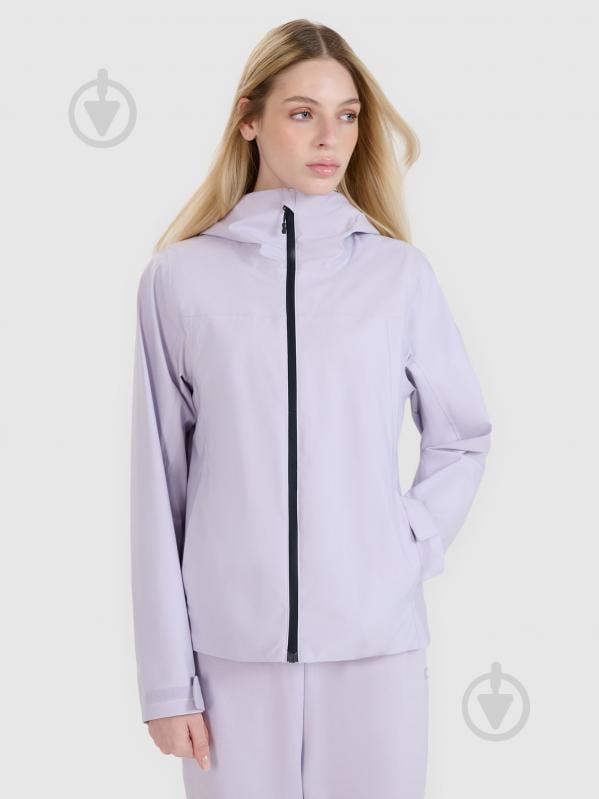 Ветровка женская 4F TECHNICAL JACKET F702 4FWSS25TTJAF702-52S р.XL сиреневая - фото 1 Ветровка женская 4F TECHNICAL JACKET F702 4FWSS25TTJAF702-52S р.XL сиреневая - фото 1