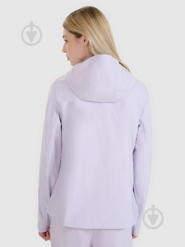 Ветровка женская 4F TECHNICAL JACKET F702 4FWSS25TTJAF702-52S р.XL сиреневая - фото 4 Ветровка женская 4F TECHNICAL JACKET F702 4FWSS25TTJAF702-52S р.XL сиреневая - фото 4
