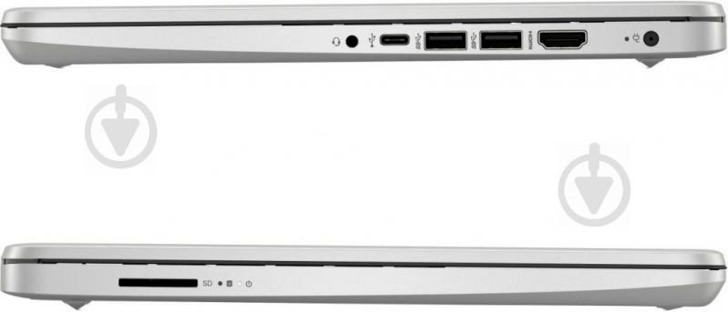 Ноутбук HP Laptop 14s-fq0036ur 14 (24C08EA) silver - фото 4