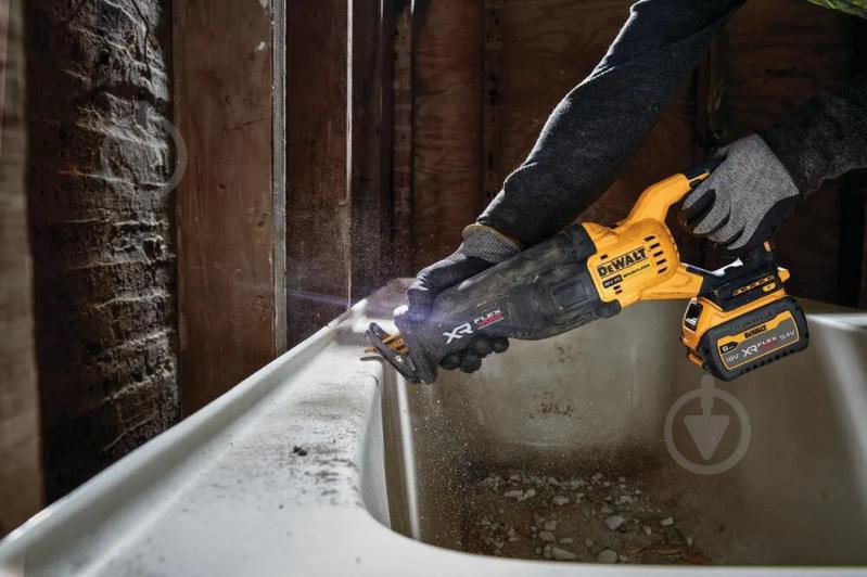 Пила шабельна DeWalt DCS386T1 - фото 4