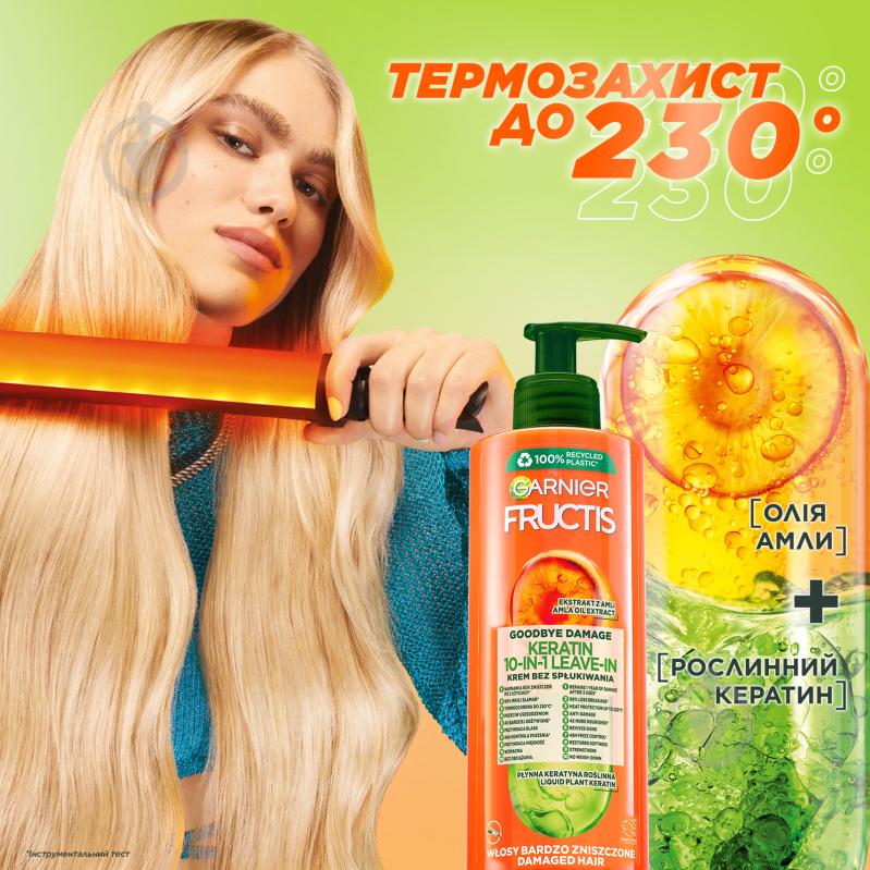 Комплекс для волосся Garnier Fructis Fructis Гудбай посічені кінчики 400 мл - фото 5