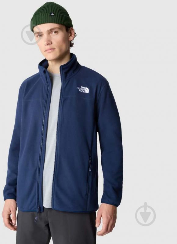 Джемпер THE NORTH FACE M 100 GLACIER FULL ZIP - EU NF0A855X8K21 р.2XL синий - фото 4