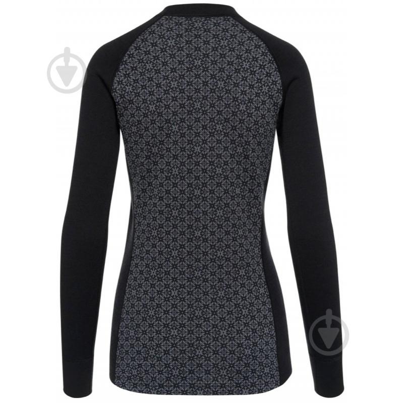 Термофутболка Thermowave Merino Snowfall 21FLOW422-972 р.S черный - фото 2