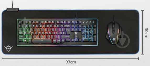 Килимок для миші Trust gxt764 glide-flex rgb xxl mousepad (23395_trust) (23395) - фото 9