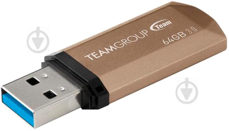 Флеш-пам'ять USB Team C155 64 ГБ USB 3.0 golden (TC155364GD01) - фото 4