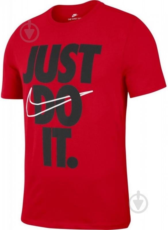 Футболка Nike M NSW TEE HBR 3 928344-657 р.XL красный - фото 1