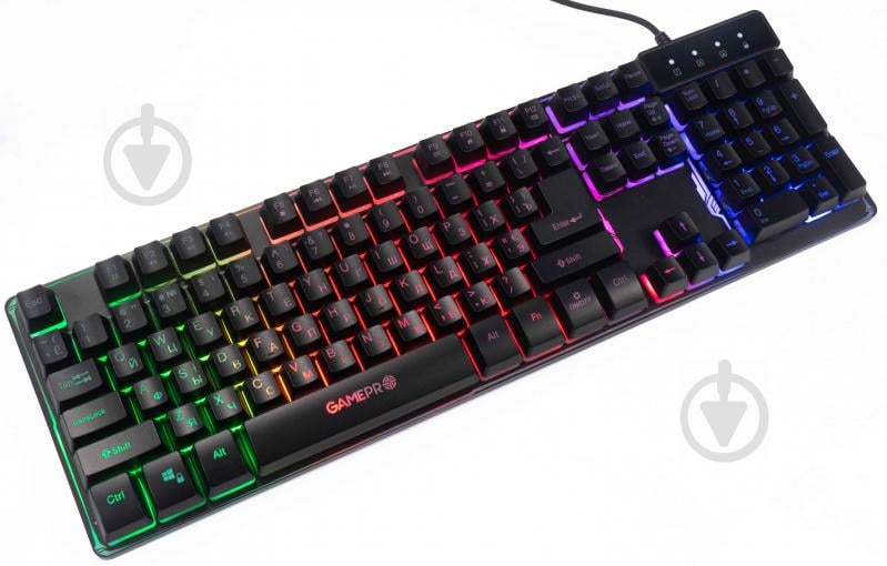 Клавиатура игровая GamePro Nitro+ USB (GK576) black - фото 2