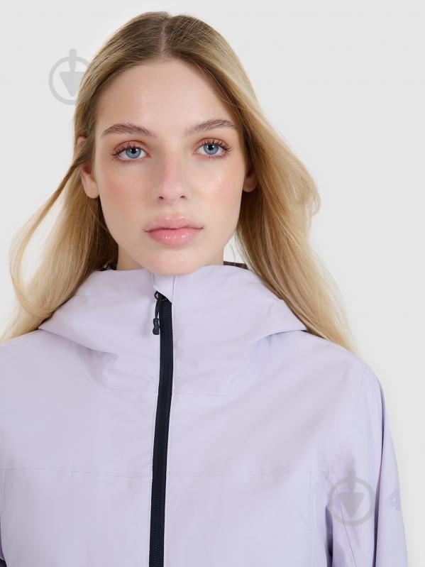 Ветровка женская 4F TECHNICAL JACKET F702 4FWSS25TTJAF702-52S р.XS сиреневая - фото 3 Ветровка женская 4F TECHNICAL JACKET F702 4FWSS25TTJAF702-52S р.XS сиреневая - фото 3