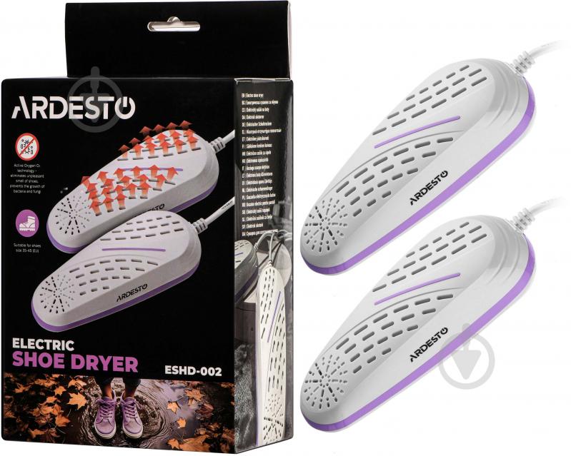 Електросушарка для взуття Ardesto ESHD-002 - фото 5 Електросушарка для взуття Ardesto ESHD-002 - фото 5