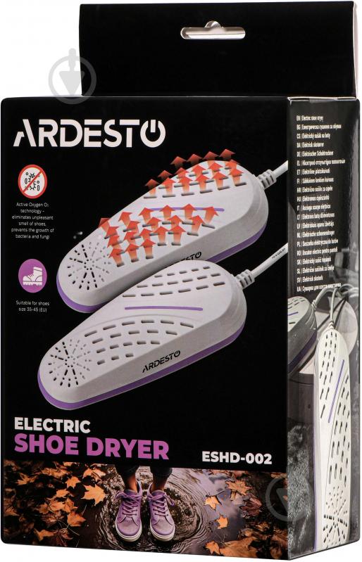 Електросушарка для взуття Ardesto ESHD-002 - фото 4 Електросушарка для взуття Ardesto ESHD-002 - фото 4