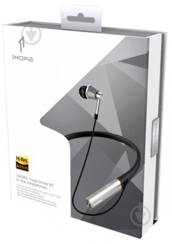 Наушники 1More Triple Driver Wireless black (E1001BT) - фото 8