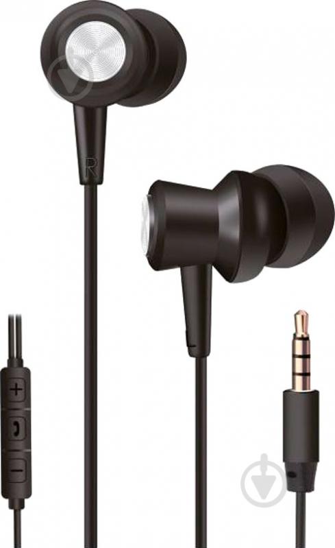 Наушники 2E 2E-IEA1BK black - фото 1