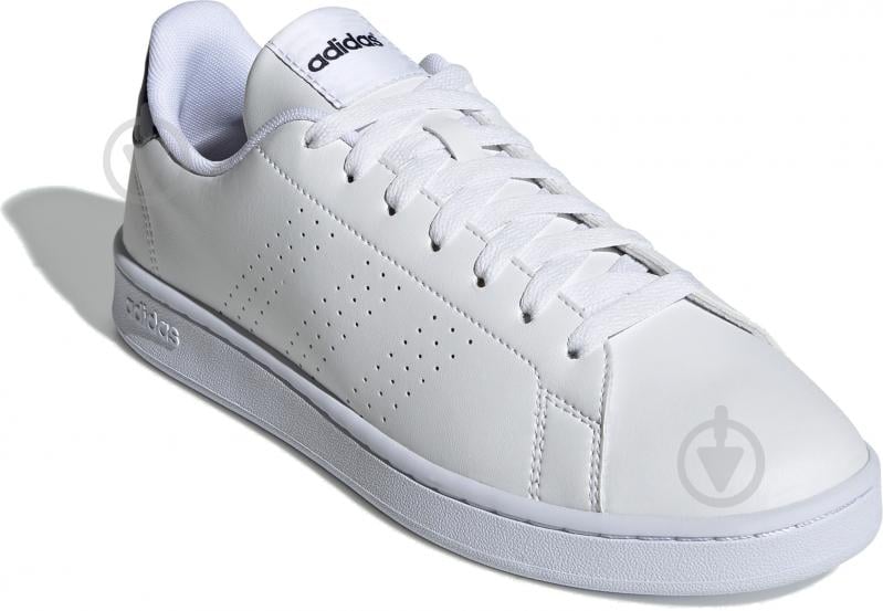 Кросівки чоловічі демісезонні Adidas ADVANTAGE GZ5299 р.43 1/3 білі - фото 3