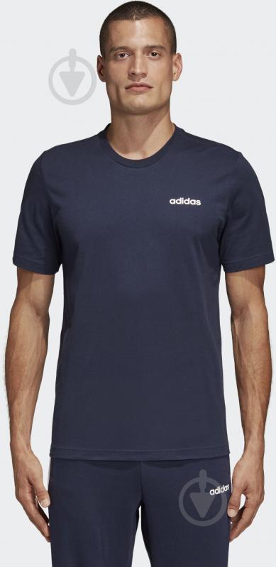 Футболка Adidas E PLN TEE DU0369 р.M темно-синий - фото 3 Футболка Adidas E PLN TEE DU0369 р.M темно-синий - фото 3