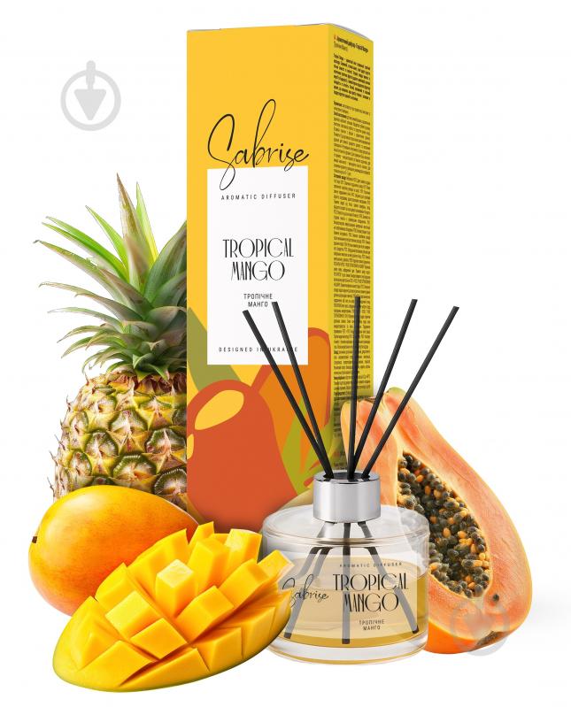 Аромадиффузор Sabrise Tropical Mango 85 мл - фото 1 Аромадиффузор Sabrise Tropical Mango 85 мл - фото 1
