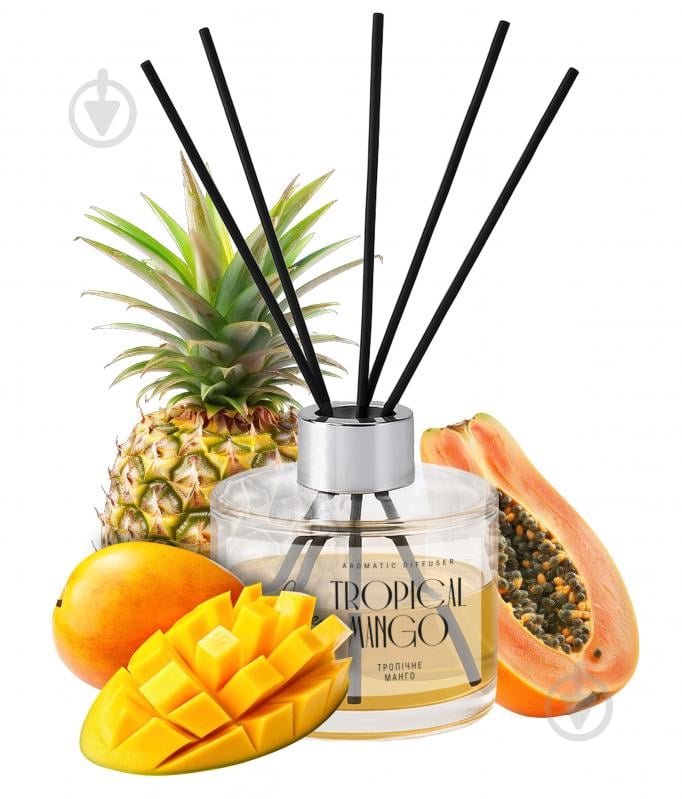 Аромадиффузор Sabrise Tropical Mango 85 мл - фото 2 Аромадиффузор Sabrise Tropical Mango 85 мл - фото 2