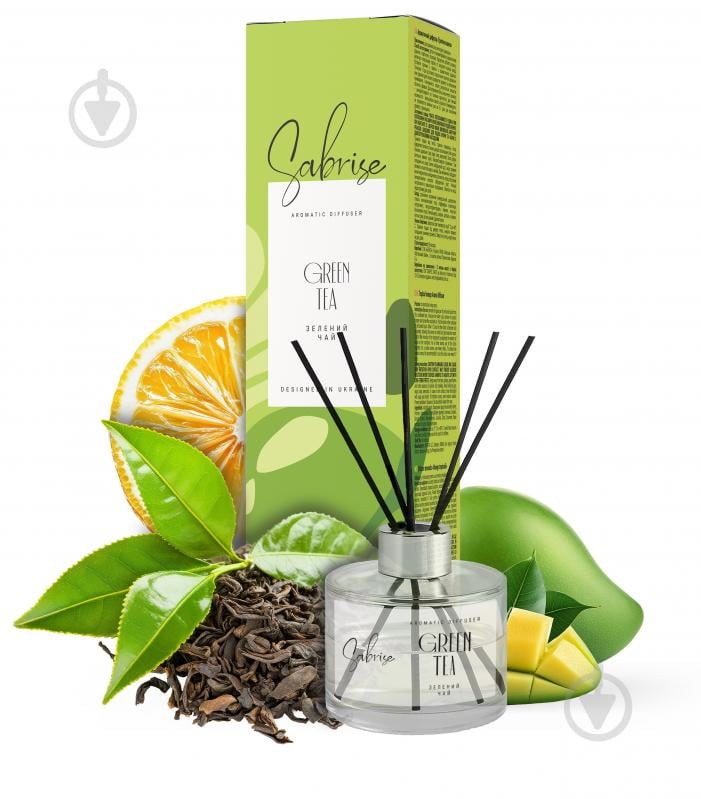 Аромадиффузор Sabrise Green Tea 85 мл - фото 1