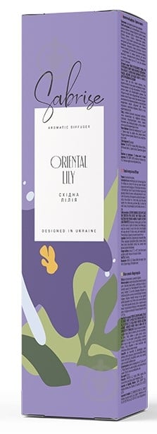 Аромадиффузор Sabrise Oriental Lily 85 мл - фото 4