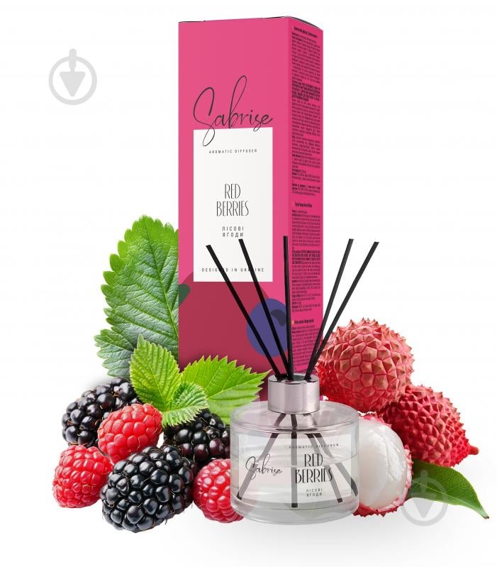 Аромадиффузор Sabrise Red Berries 85 мл - фото 1 Аромадиффузор Sabrise Red Berries 85 мл - фото 1