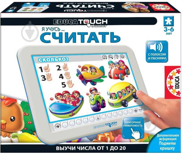 Планшет обучающий Play Smart Я учусь считать 15737 - фото 2
