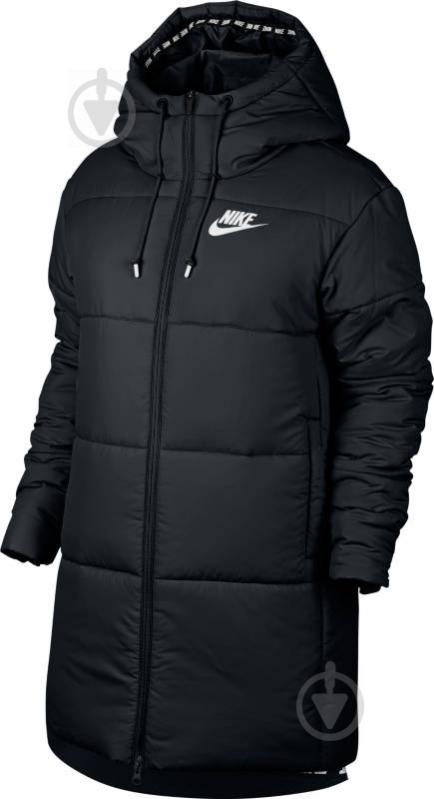 Пальто женское зимнее Nike W NSW SYN FILL JKT HD 889274-010 р.L черное - фото 1