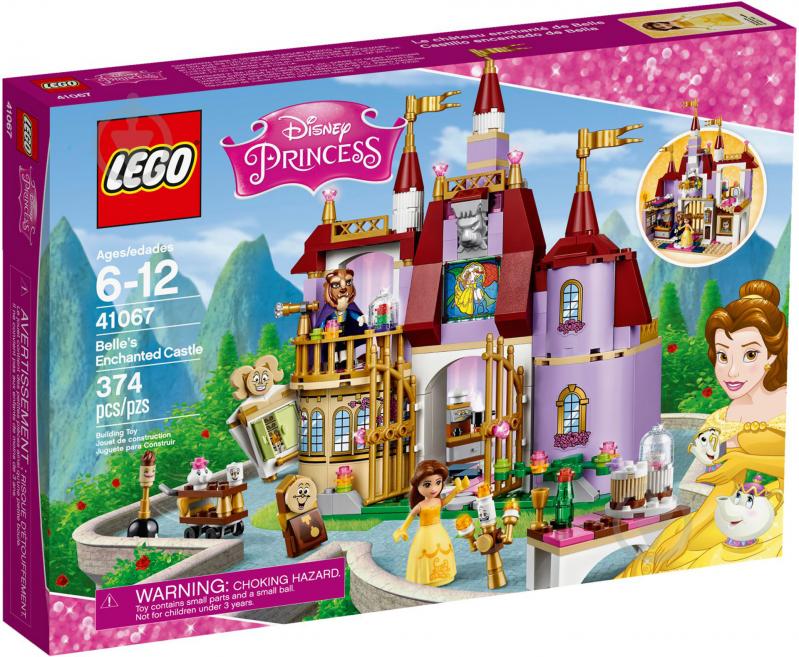 Конструктор LEGO Disney Princess Заколдованный замок Белль 41067 - фото 1