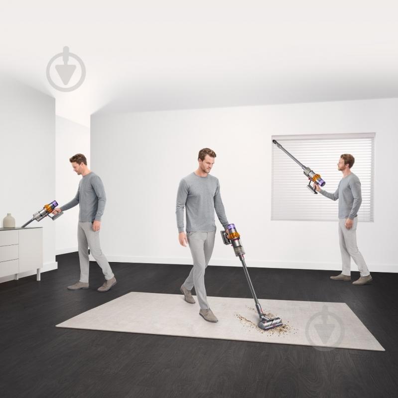 ВИТРИНА! Пылесос аккумуляторный Dyson V15 Detect Absolute silver - фото 6