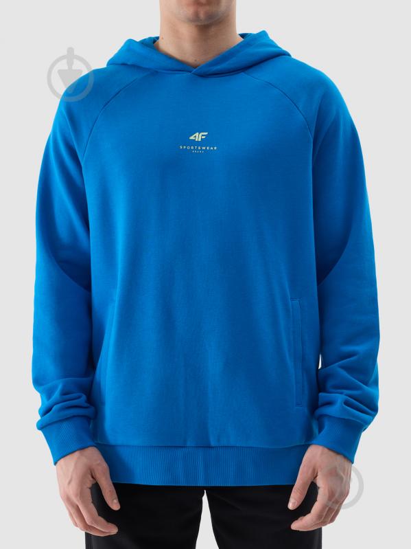 Джемпер 4F SWEATSHIRT M1010 4FWSS24TSWSM1010-36S р.L синій - фото 4