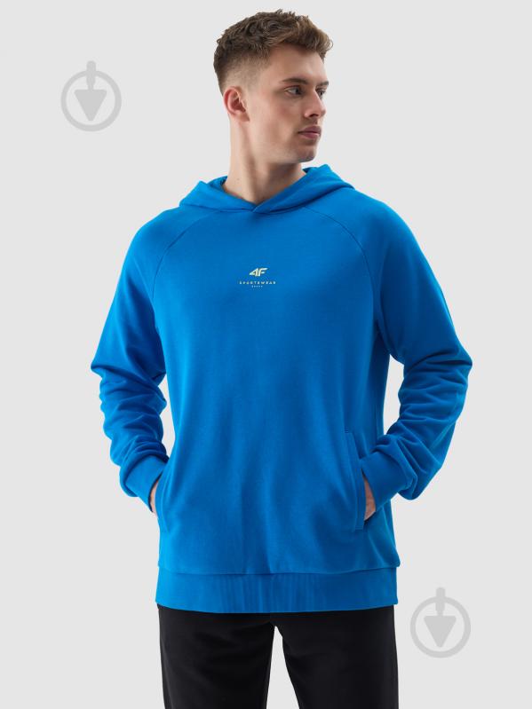 Джемпер 4F SWEATSHIRT M1010 4FWSS24TSWSM1010-36S р.S синій - фото 2