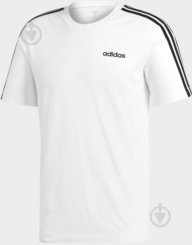 Футболка Adidas E 3S TEE DU0441 р.S белый - фото 1