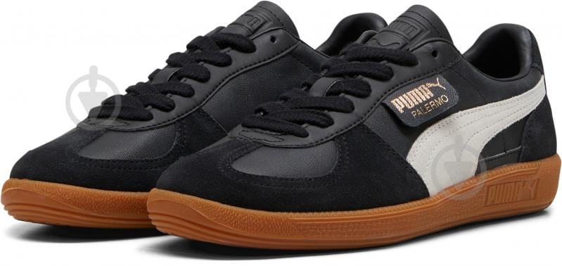 Кроссовки мужские демисезонные Puma PALERMO LTH 39646403 р.44 черные - фото 3